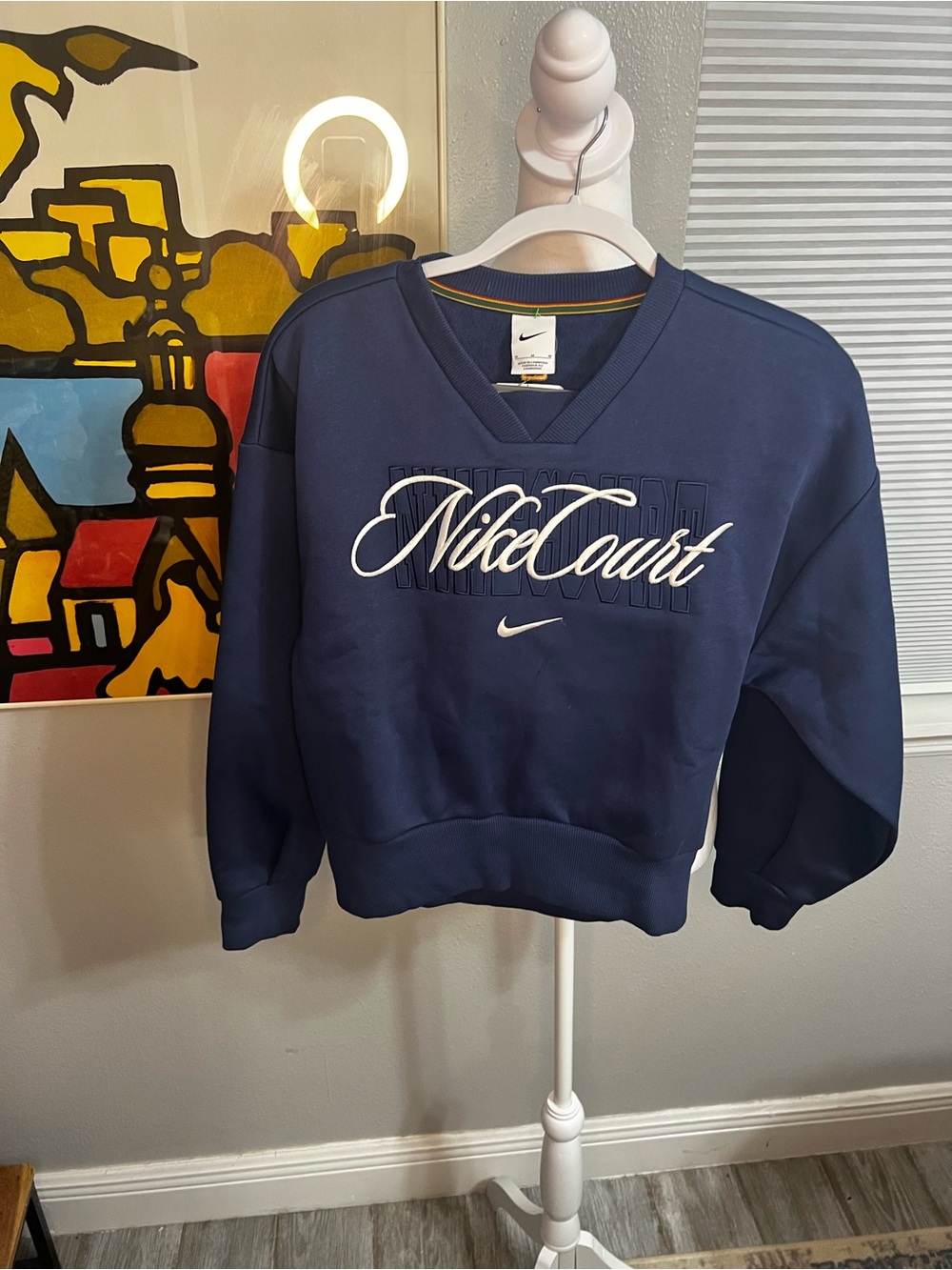 Nike Women's Court Collection French Terry Crewneck Tennis Shirt NWT Blue
Medium - Picture 5 of 13